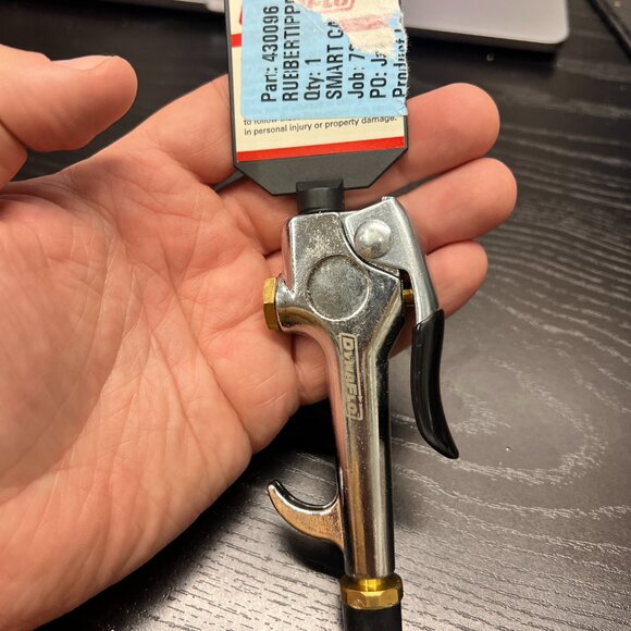 DynaFlo 430096 - 1" Reach‎ Steel Rubber Tip Blow Tool - Picture 4 of 6